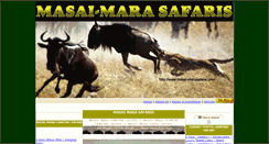 Desktop Screenshot of masai-marasafaris.com